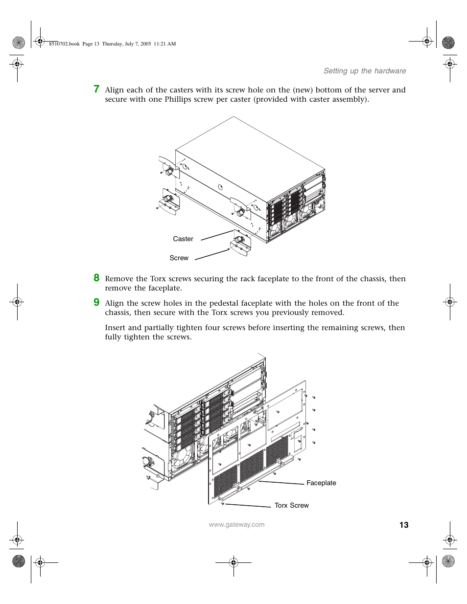 Gateway 9715 User Manual | Page 18 / 278