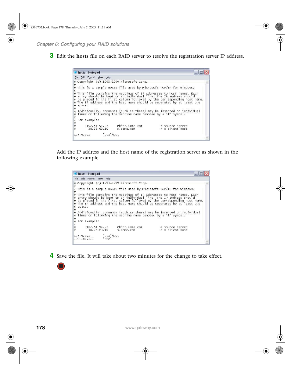Gateway 9715 User Manual | Page 183 / 278