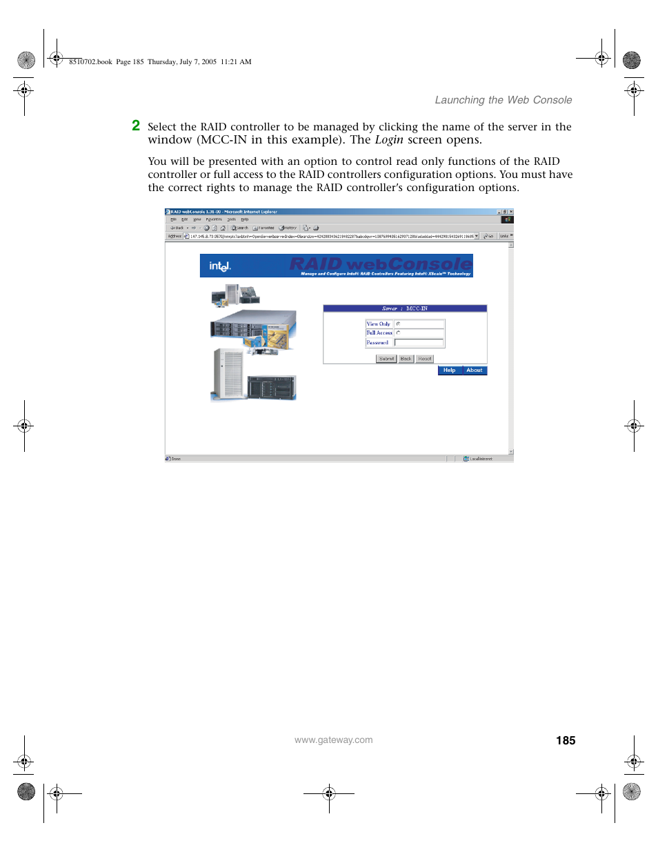 Gateway 9715 User Manual | Page 190 / 278