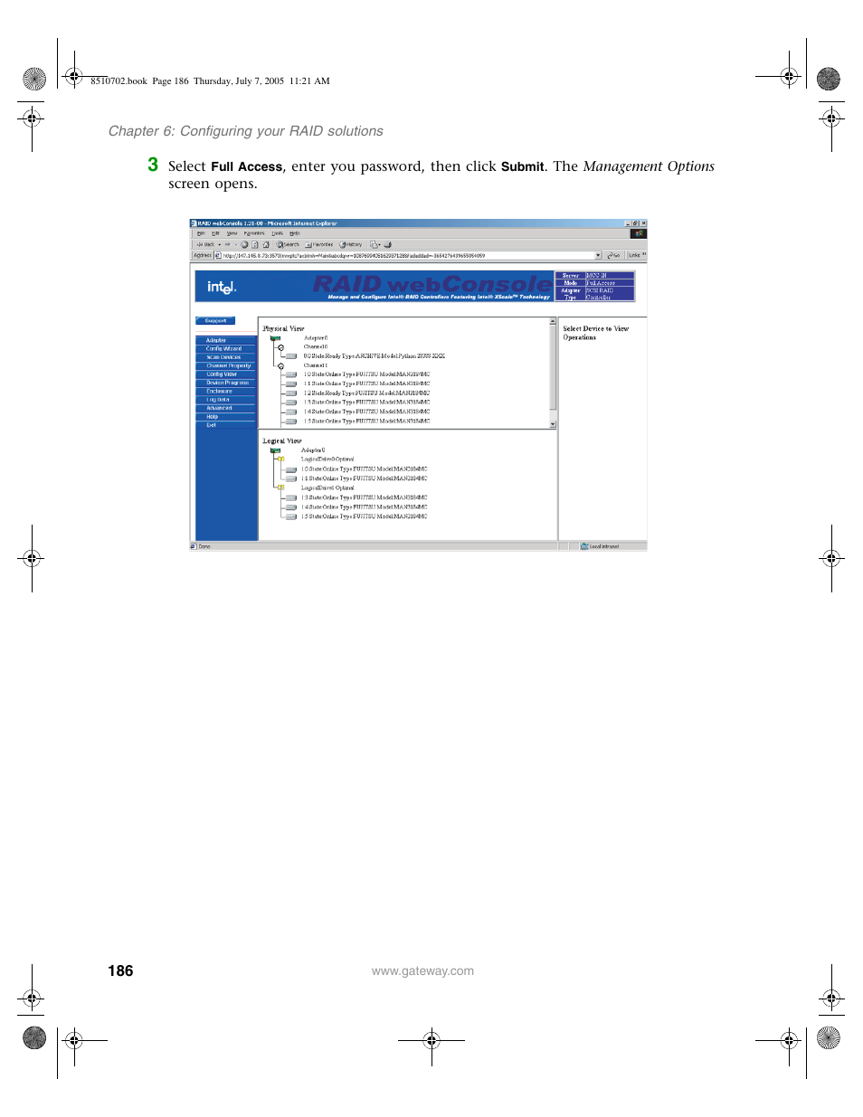 Gateway 9715 User Manual | Page 191 / 278