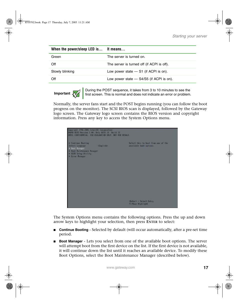 Gateway 9715 User Manual | Page 22 / 278