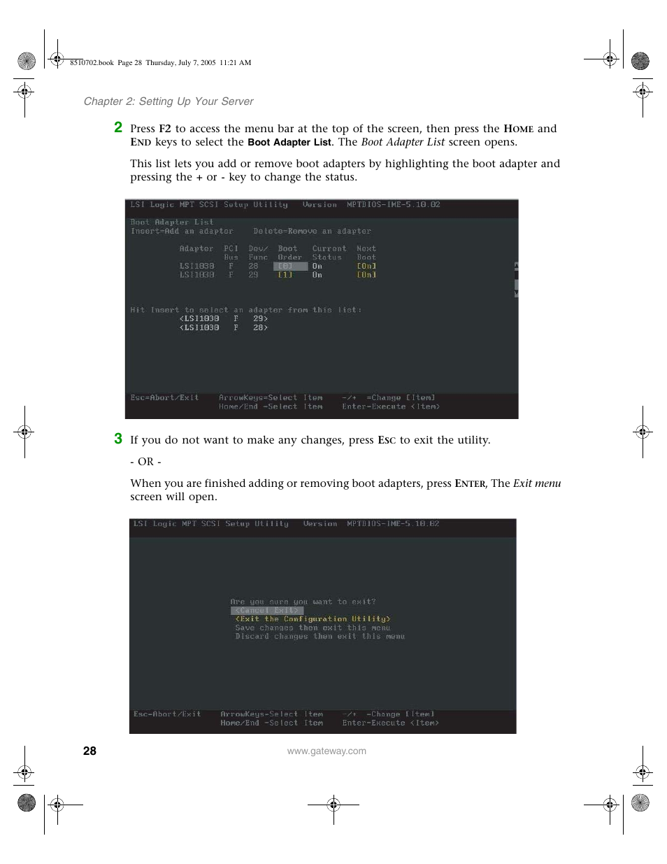 Gateway 9715 User Manual | Page 33 / 278