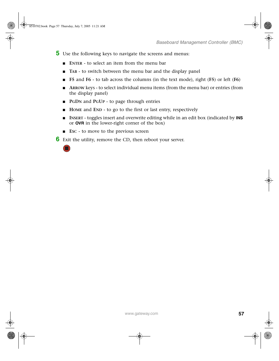 Gateway 9715 User Manual | Page 62 / 278