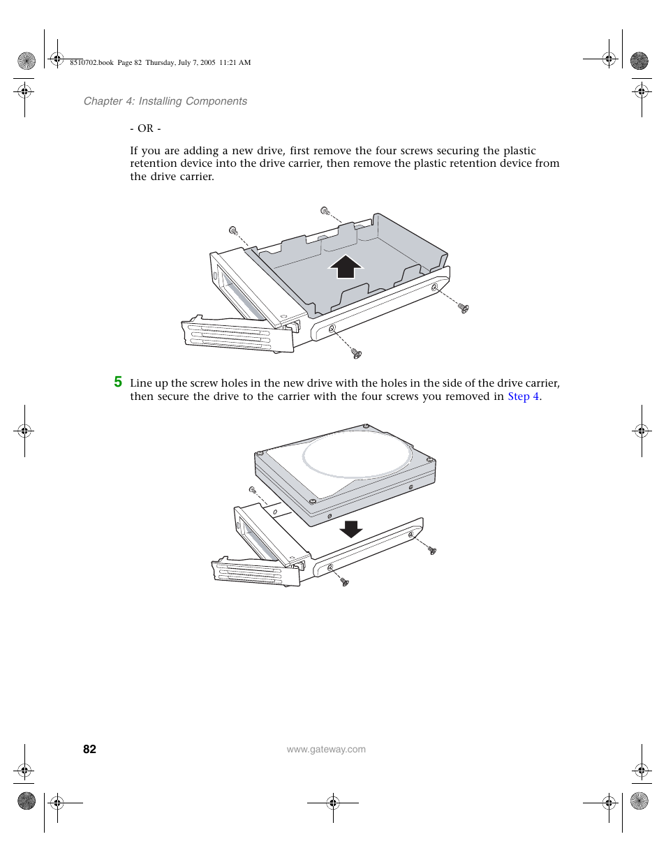 Gateway 9715 User Manual | Page 87 / 278