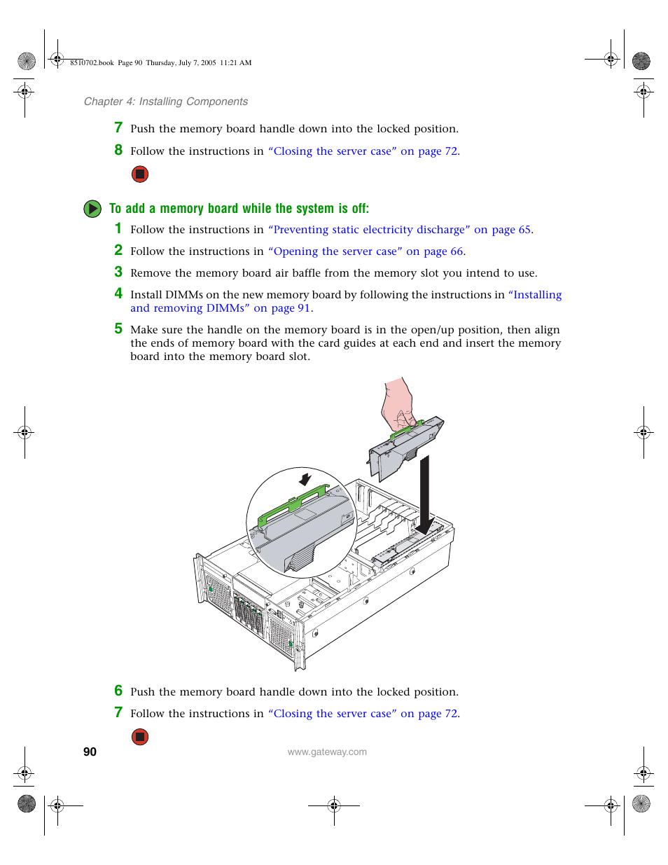 Step 8 | Gateway 9715 User Manual | Page 95 / 278