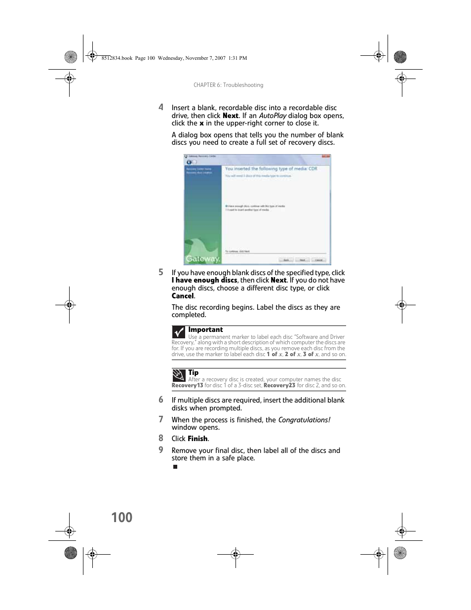 Gateway FX User Manual | Page 106 / 140