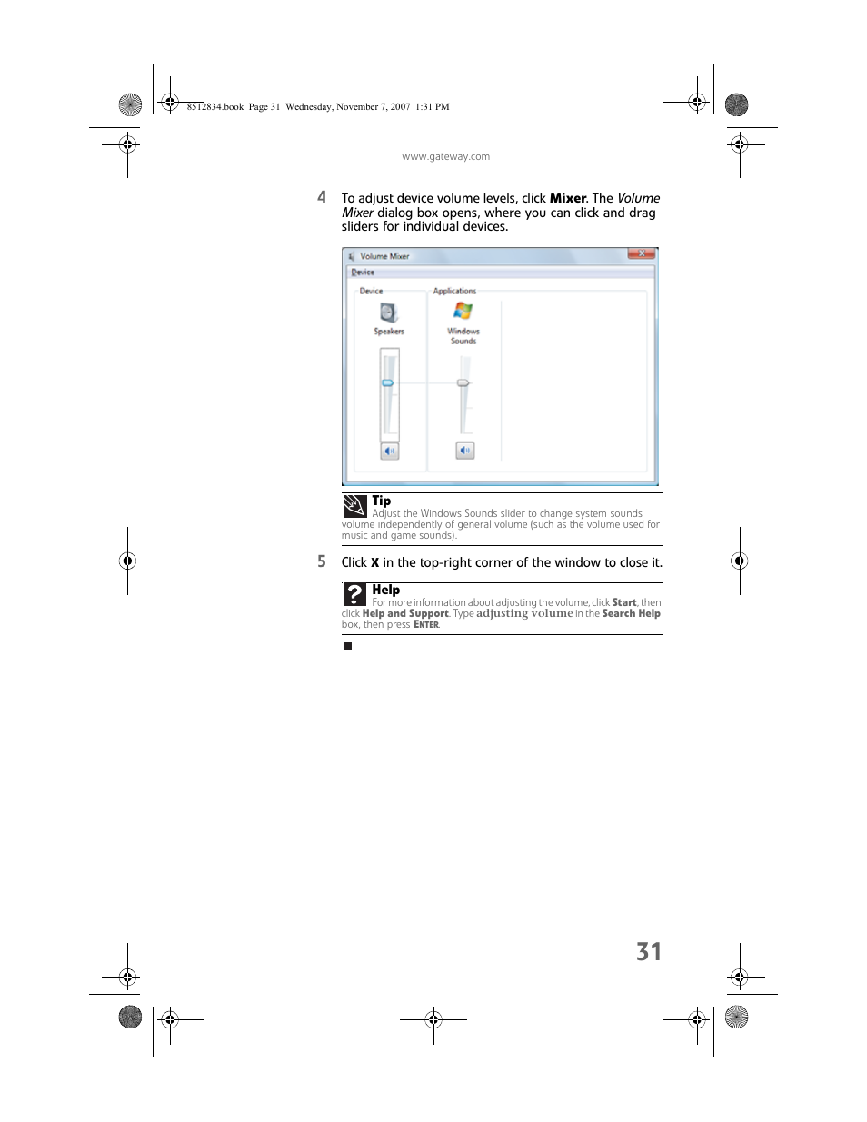 Gateway FX User Manual | Page 37 / 140