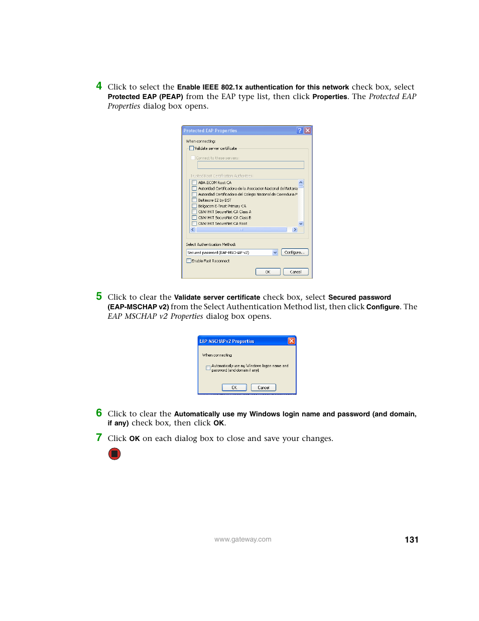 Gateway 7001 Series User Manual | Page 136 / 218