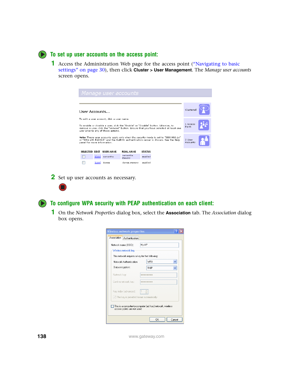 Gateway 7001 Series User Manual | Page 143 / 218