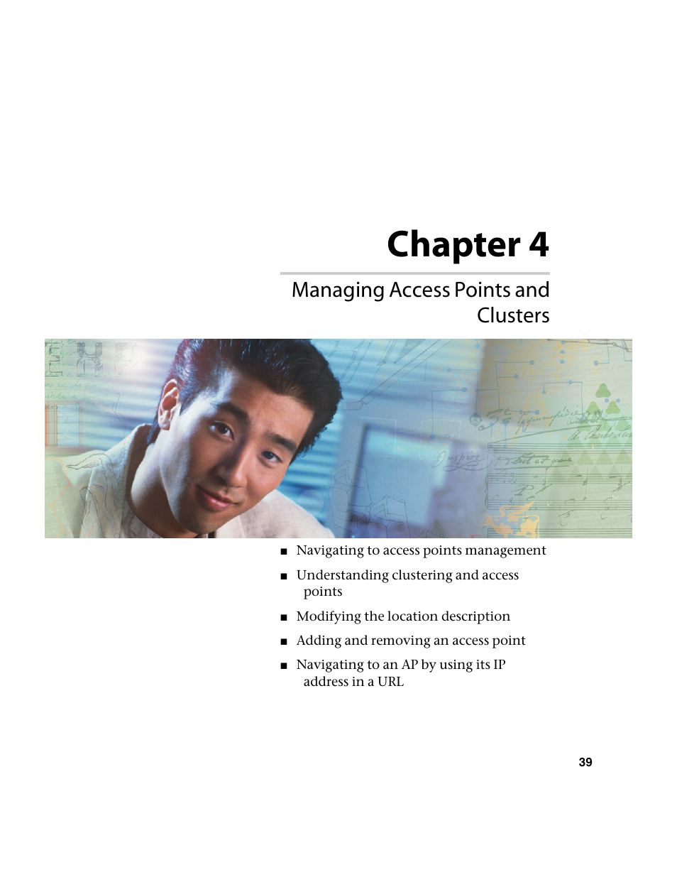 Managing access points and clusters, Chapter 4 | Gateway 7001 Series User Manual | Page 44 / 218