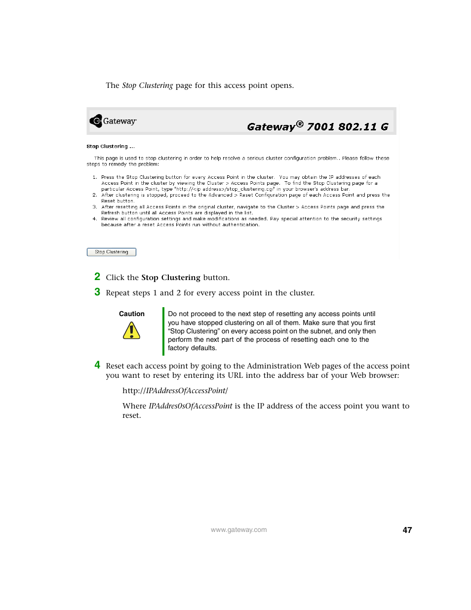 Gateway 7001 Series User Manual | Page 52 / 218