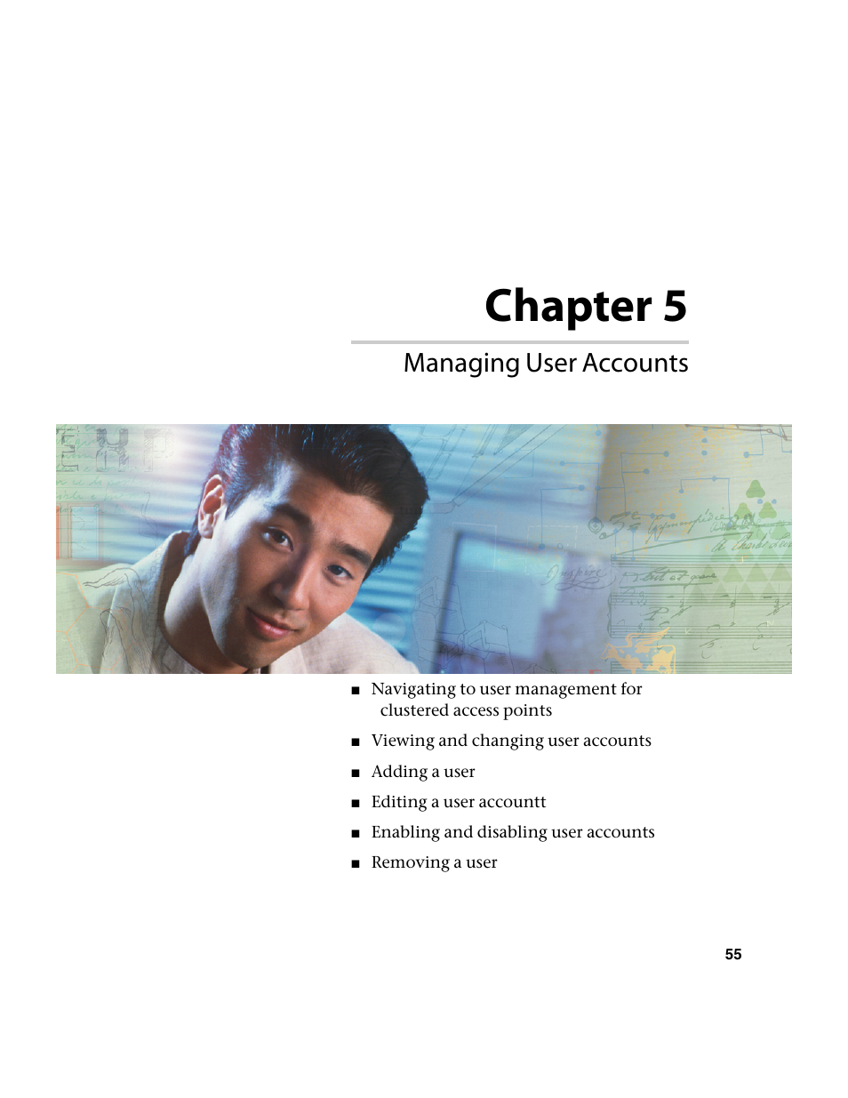 Managing user accounts, Chapter 5 | Gateway 7001 Series User Manual | Page 60 / 218