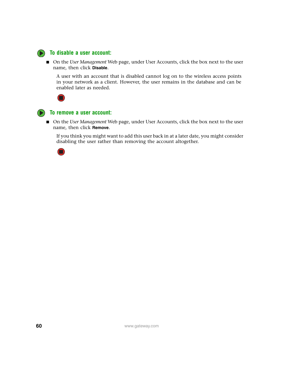 Gateway 7001 Series User Manual | Page 65 / 218