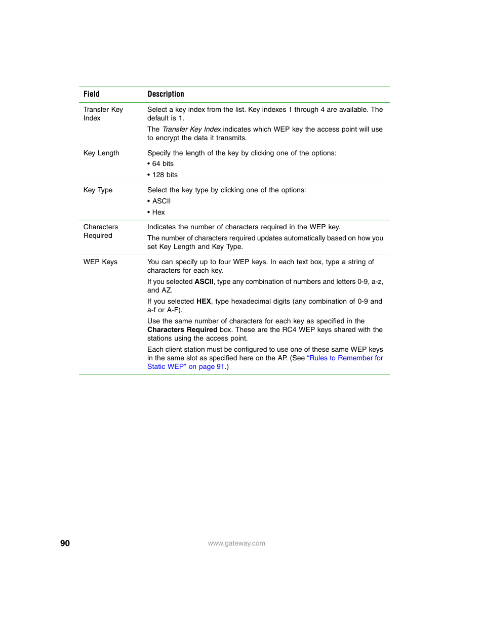 Gateway 7001 Series User Manual | Page 95 / 218