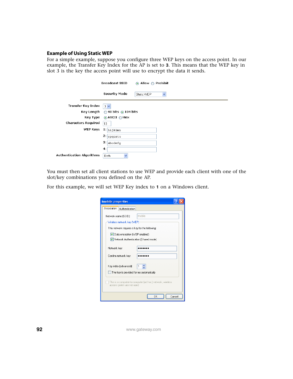 Gateway 7001 Series User Manual | Page 97 / 218