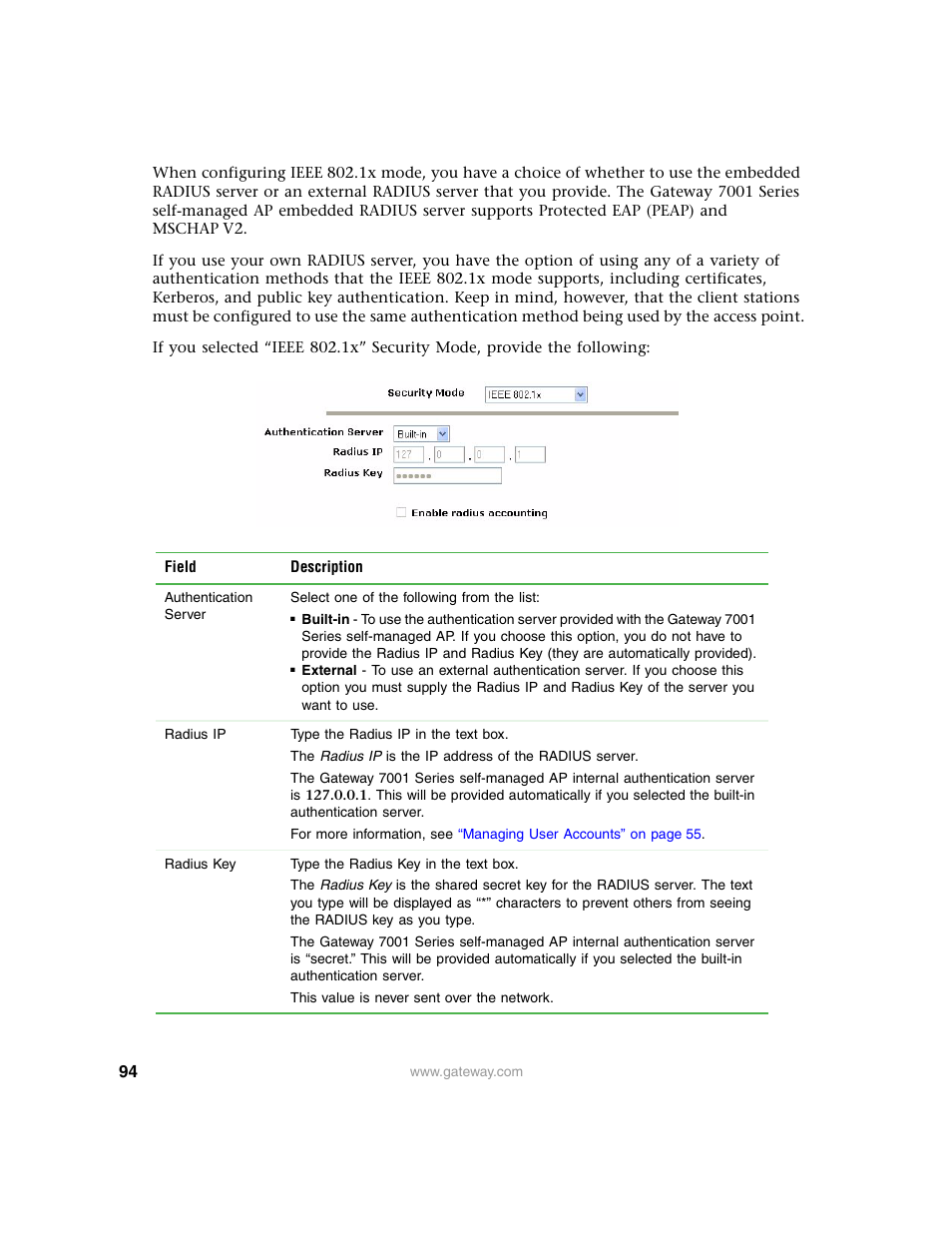 Gateway 7001 Series User Manual | Page 99 / 218