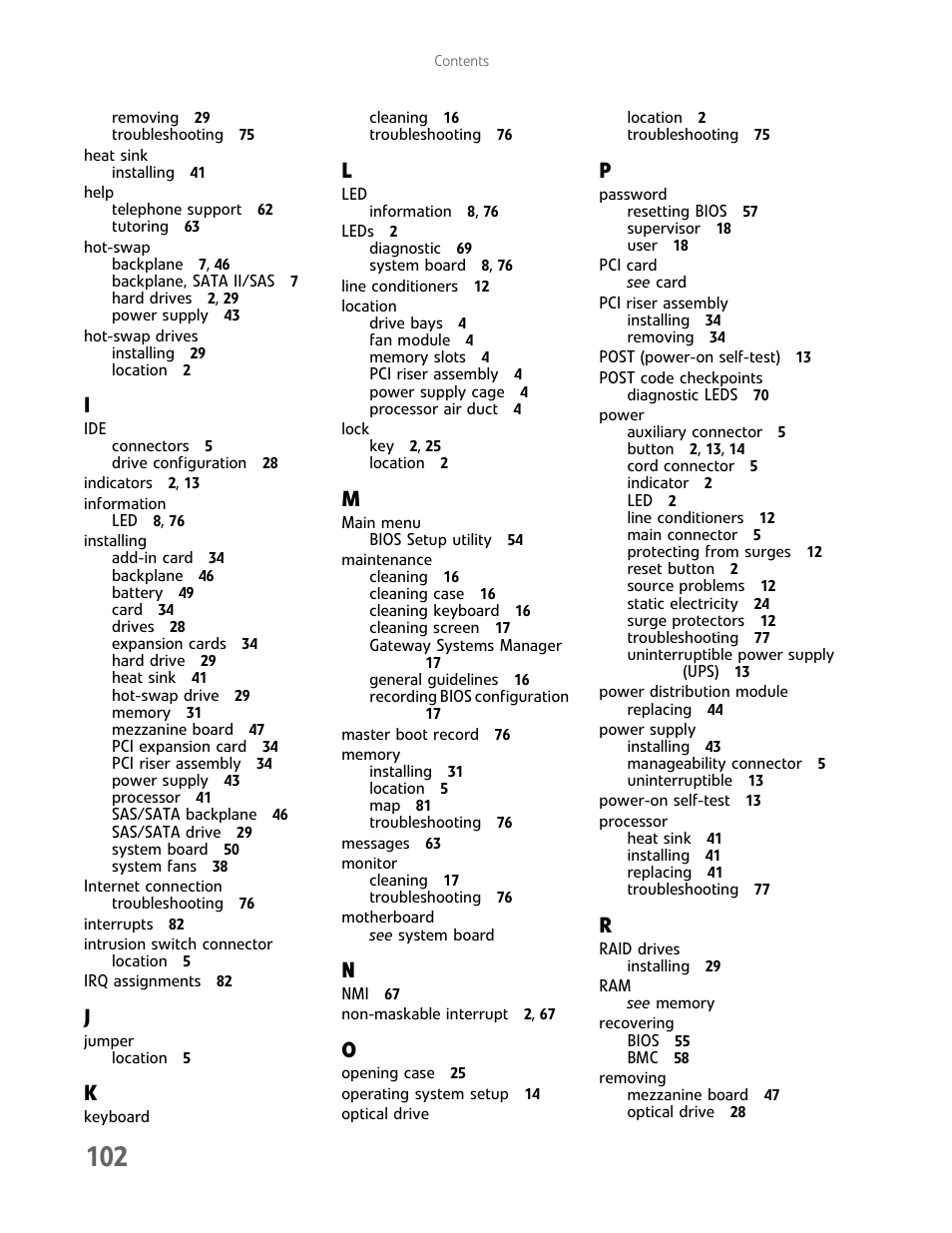 Gateway E-9722R User Manual | Page 108 / 112