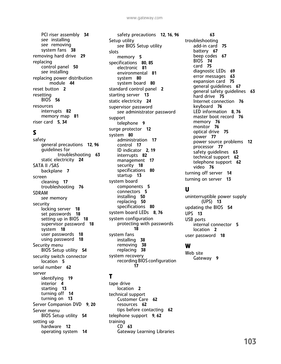 Gateway E-9722R User Manual | Page 109 / 112