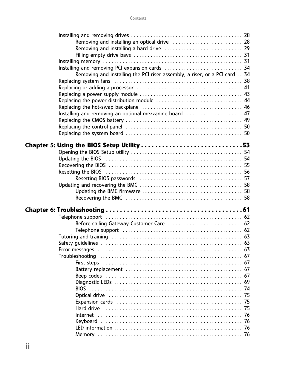 Gateway E-9722R User Manual | Page 4 / 112