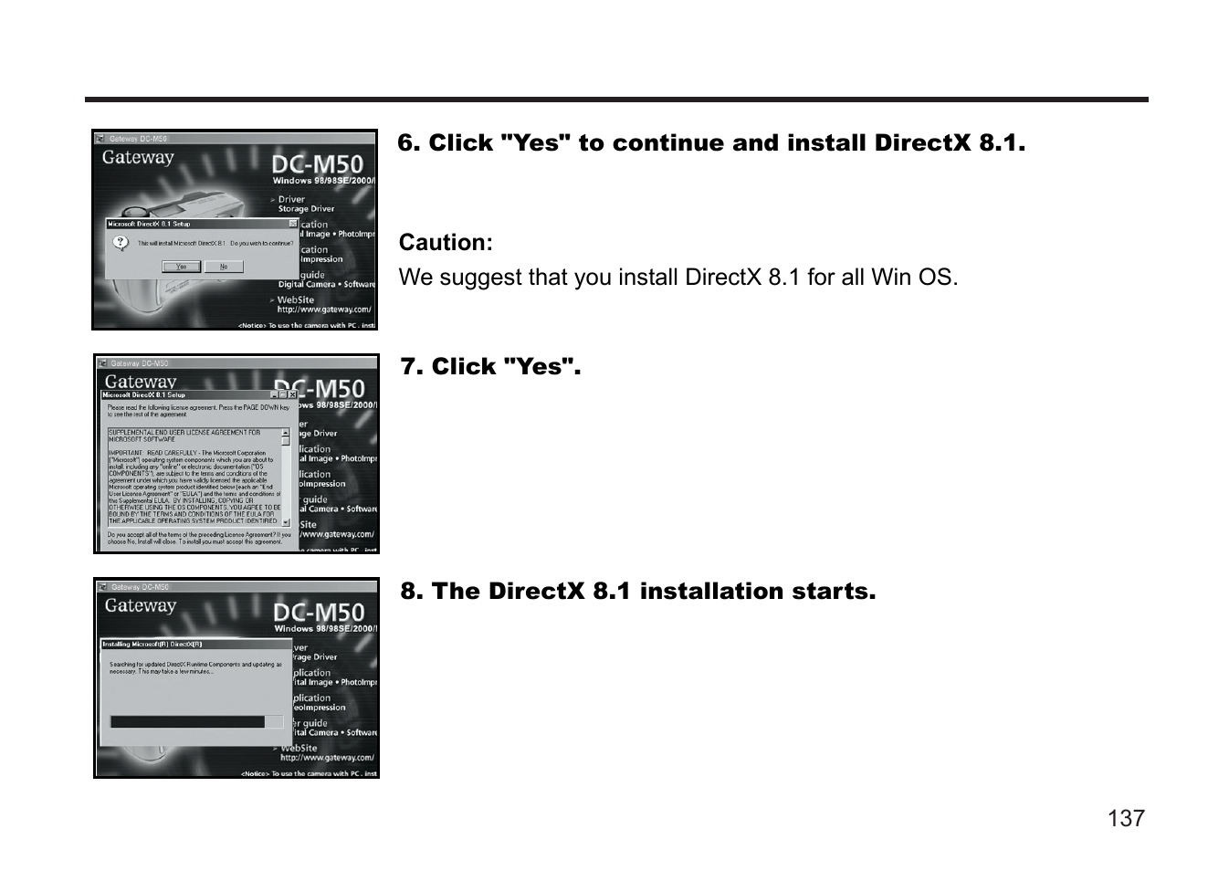 Gateway DC-M50 User Manual | Page 137 / 174