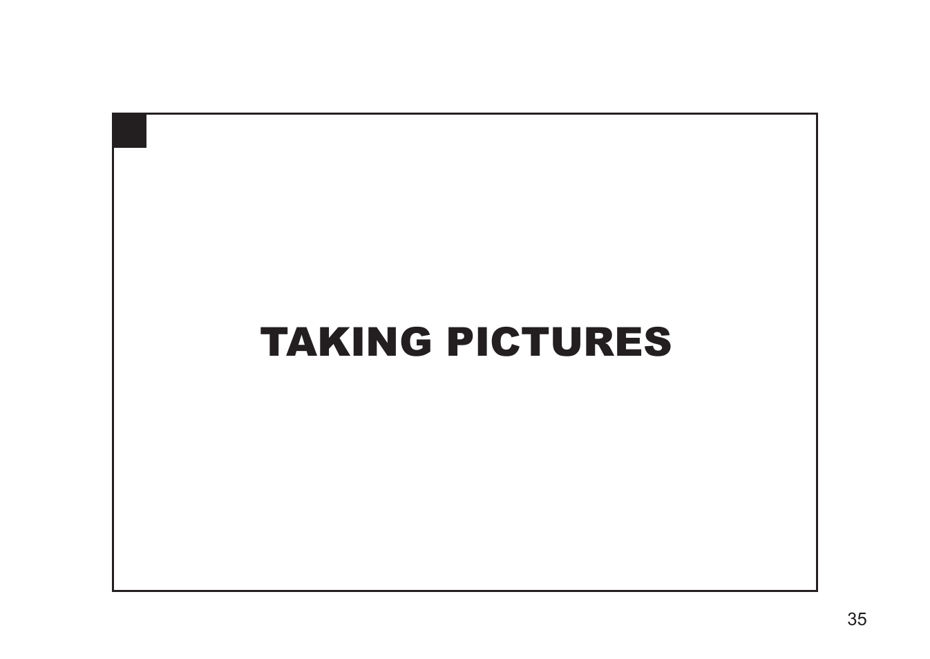 Taking pictures | Gateway DC-M50 User Manual | Page 35 / 174