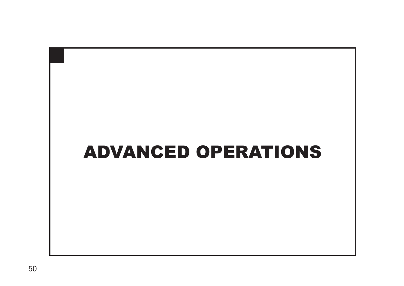 Advanced operations | Gateway DC-M50 User Manual | Page 50 / 174