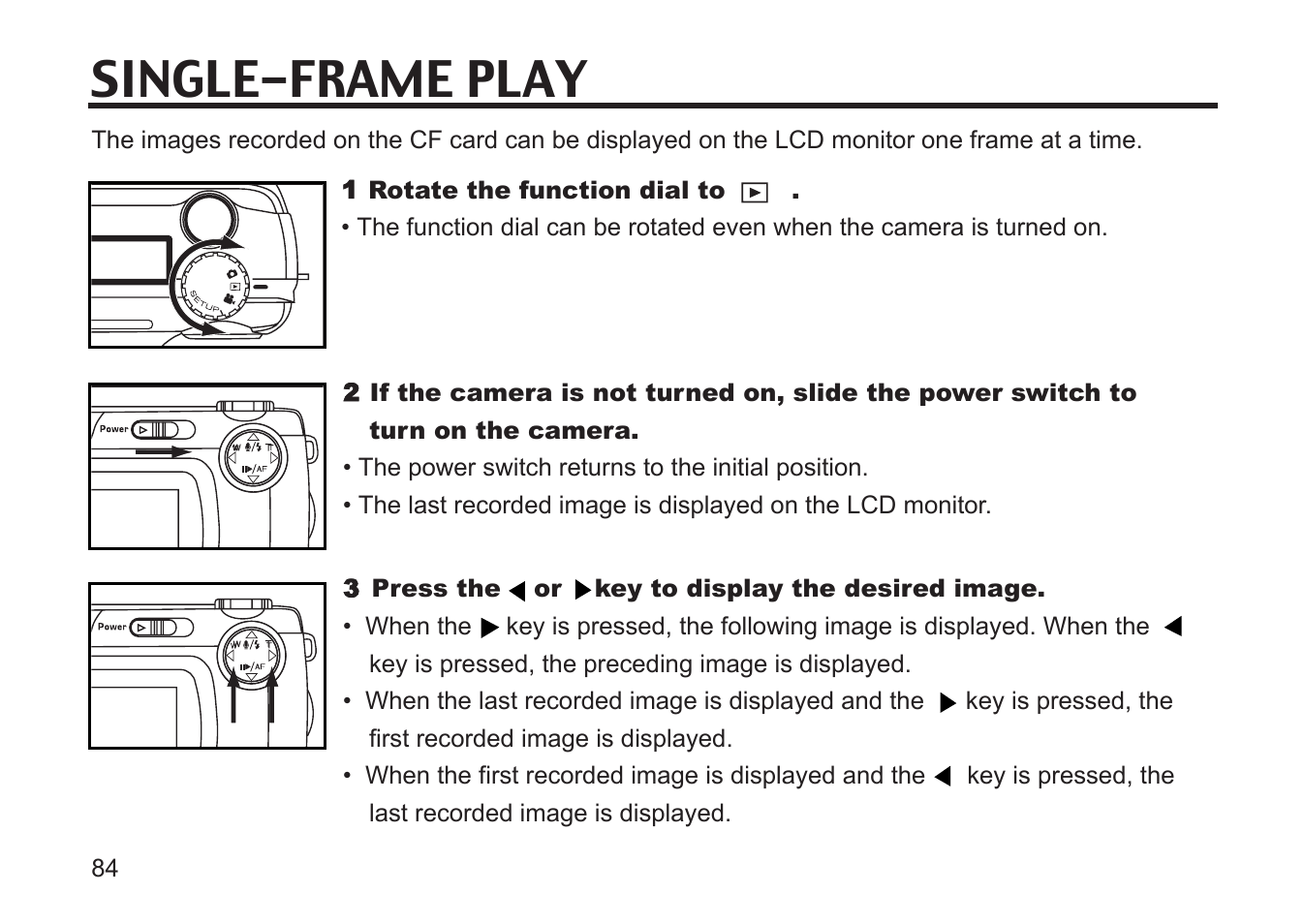 Single-frame play | Gateway DC-M50 User Manual | Page 84 / 174