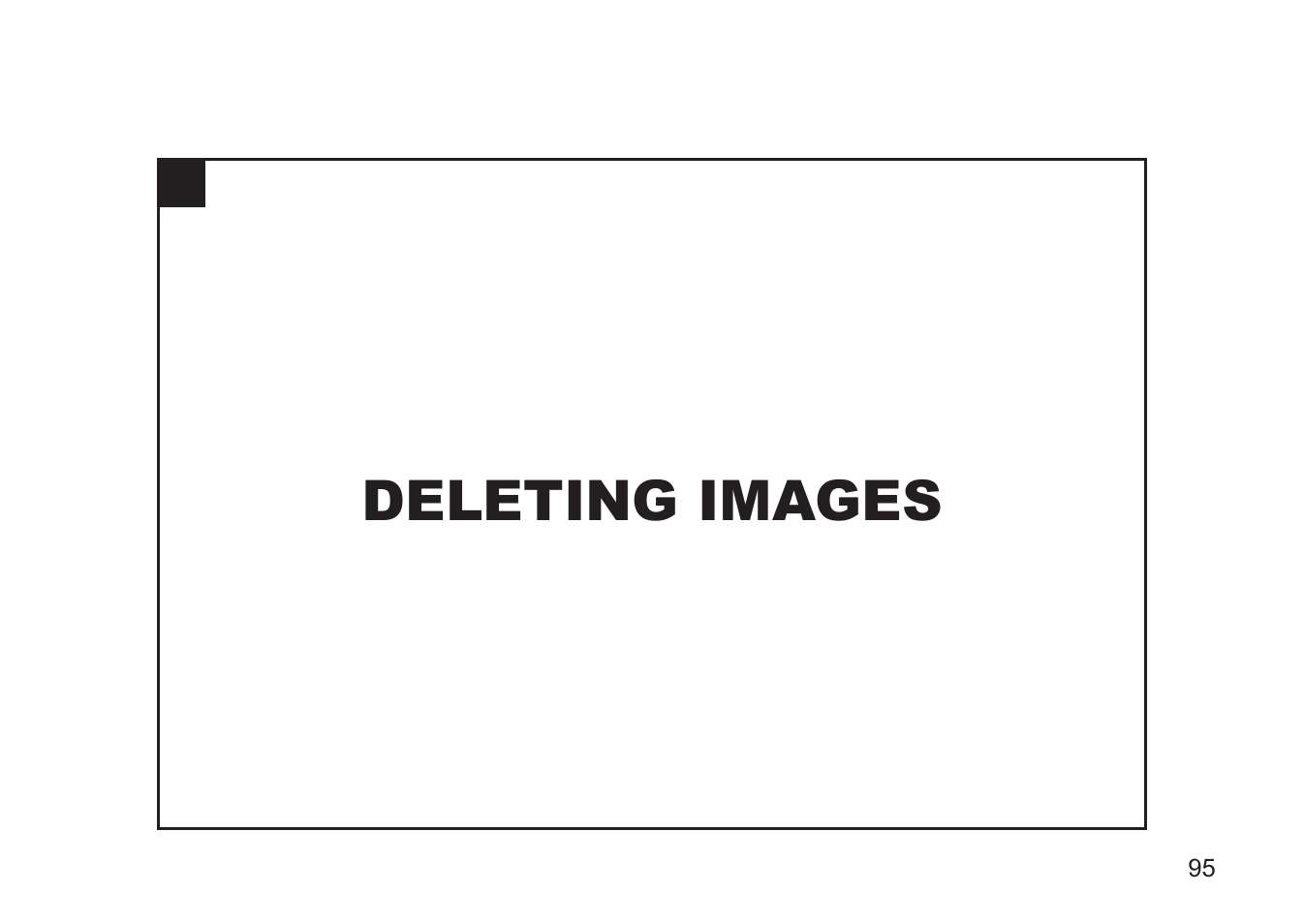 Deleting images | Gateway DC-M50 User Manual | Page 95 / 174