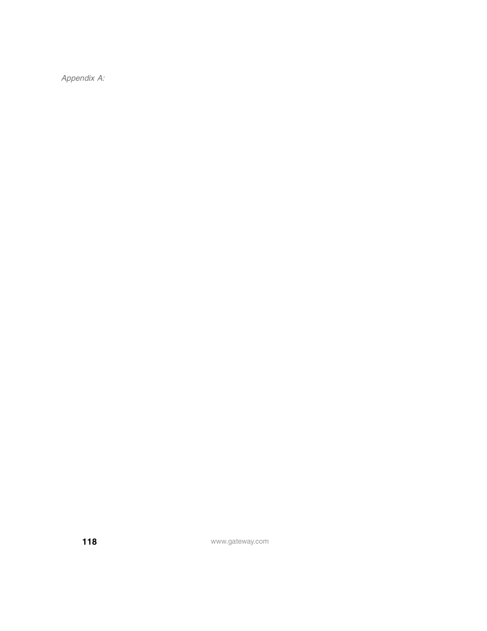 Gateway 955 User Manual | Page 124 / 144
