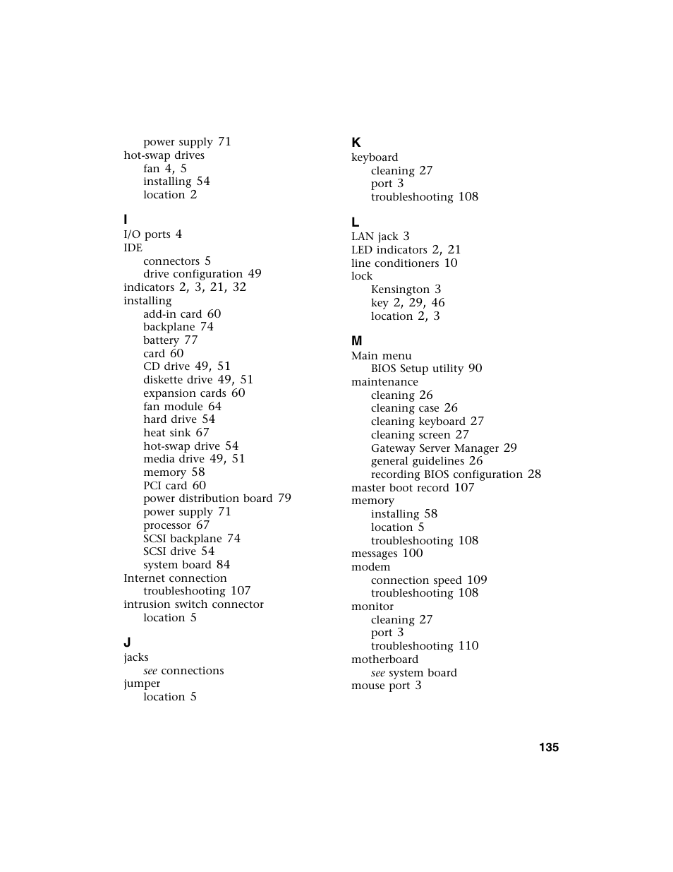 Gateway 955 User Manual | Page 141 / 144