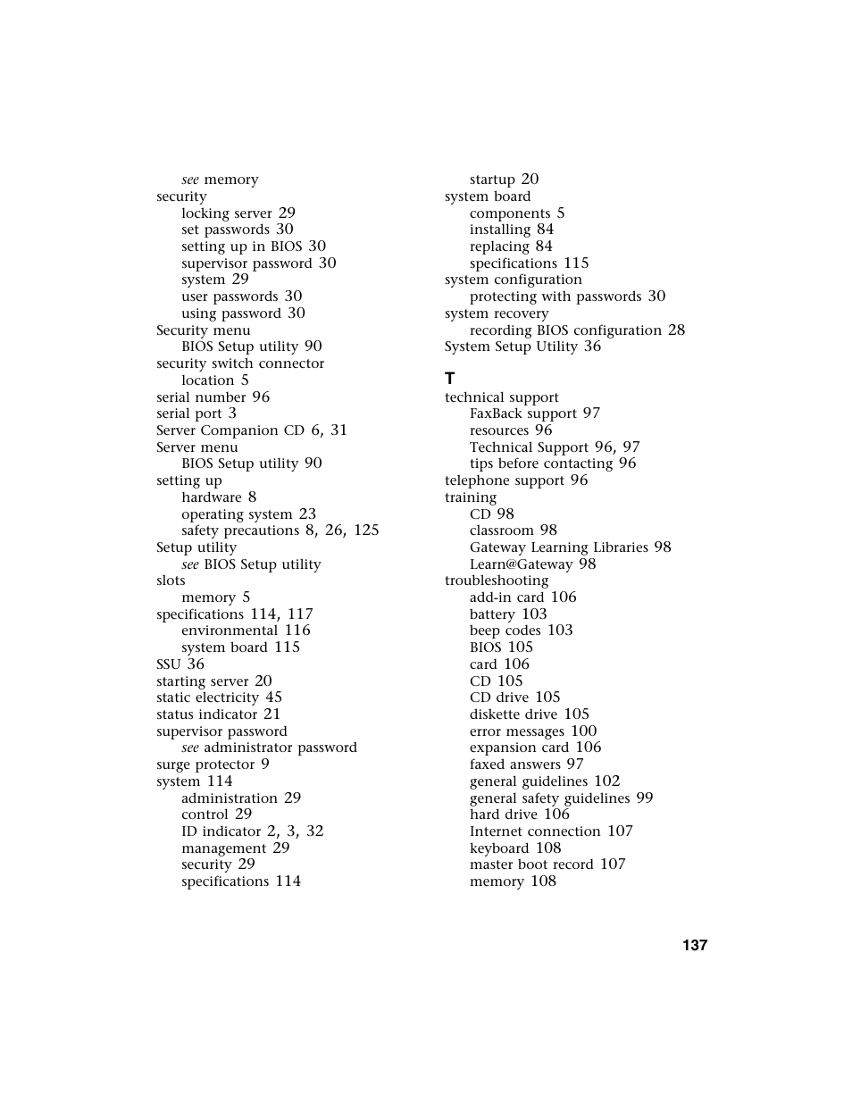 Gateway 955 User Manual | Page 143 / 144