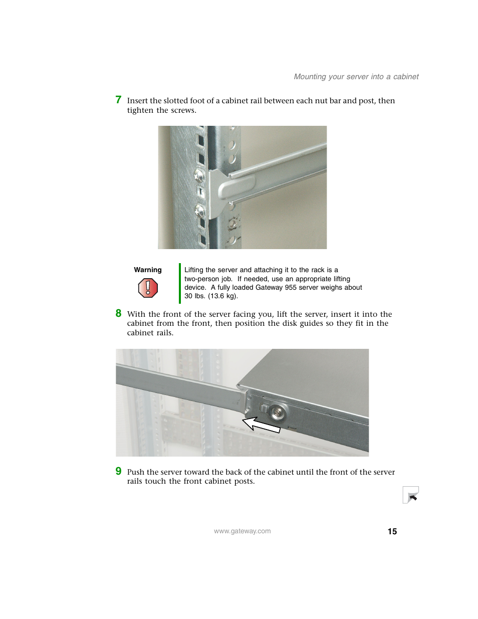 Gateway 955 User Manual | Page 21 / 144