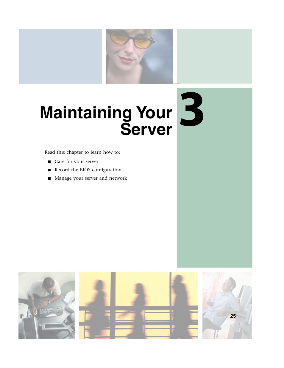 Maintaining your server | Gateway 955 User Manual | Page 31 / 144