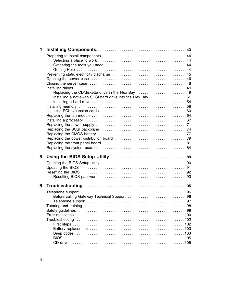 Gateway 955 User Manual | Page 4 / 144