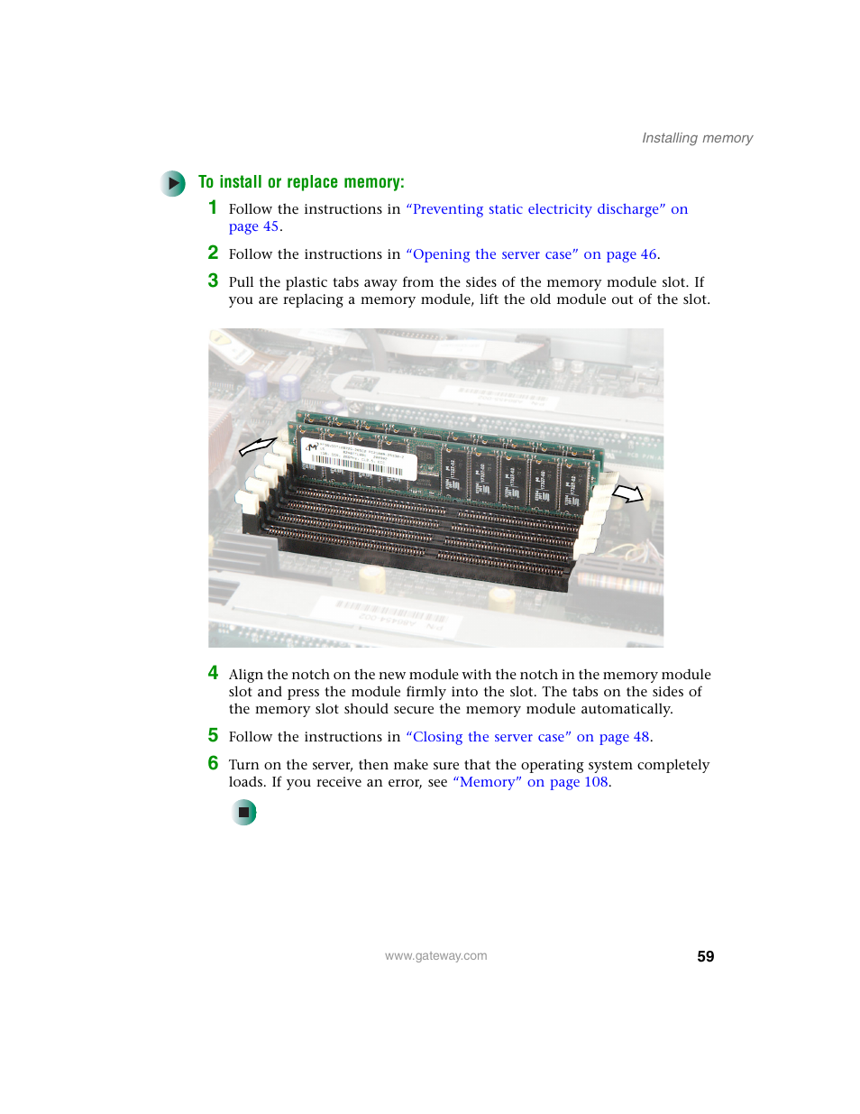 Gateway 955 User Manual | Page 65 / 144