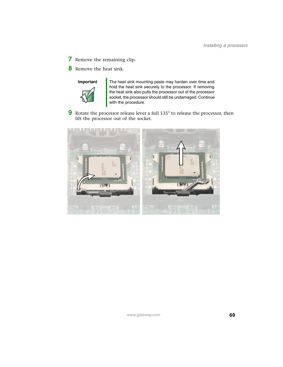 Gateway 955 User Manual | Page 75 / 144