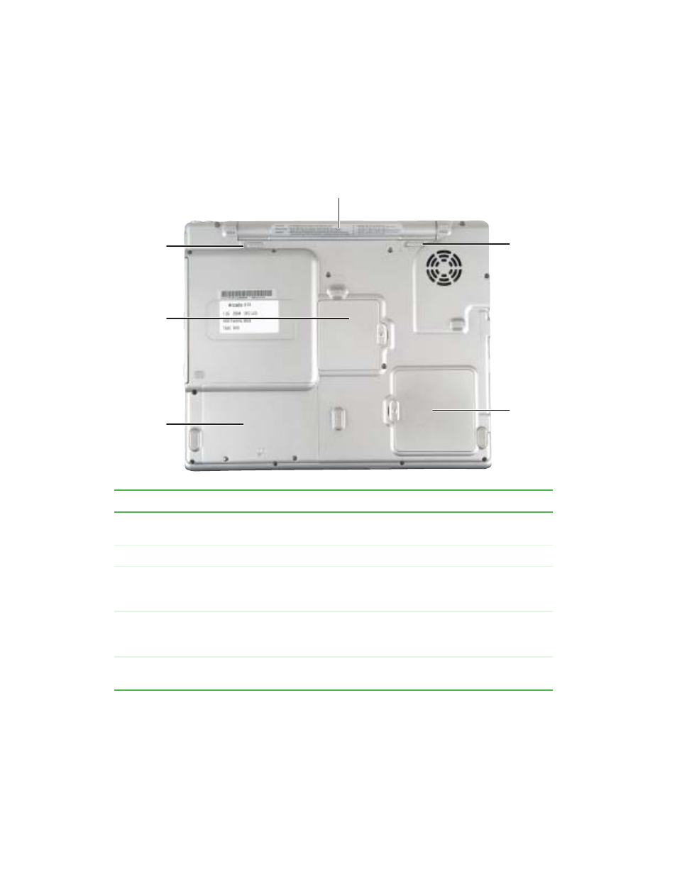 Bottom | Gateway 200 User Manual | Page 16 / 312