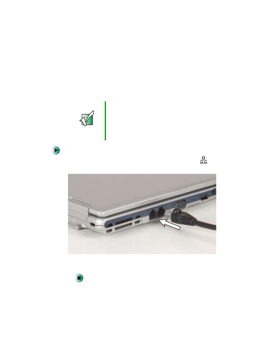 Connecting to a wired ethernet network | Gateway 200 User Manual | Page 43 / 312