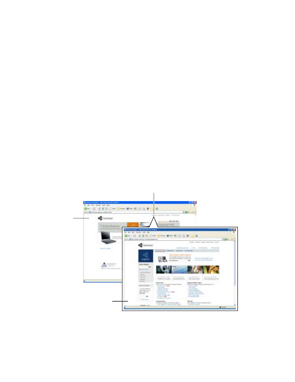 Using the worldwideweb, Using the world wide web | Gateway 200 User Manual | Page 81 / 312