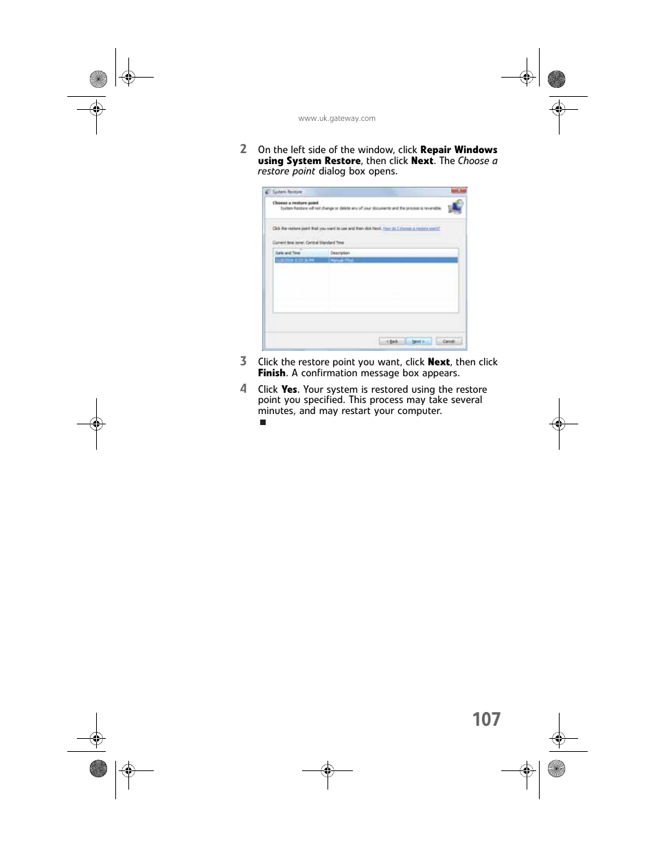Gateway GT5062b User Manual | Page 113 / 142
