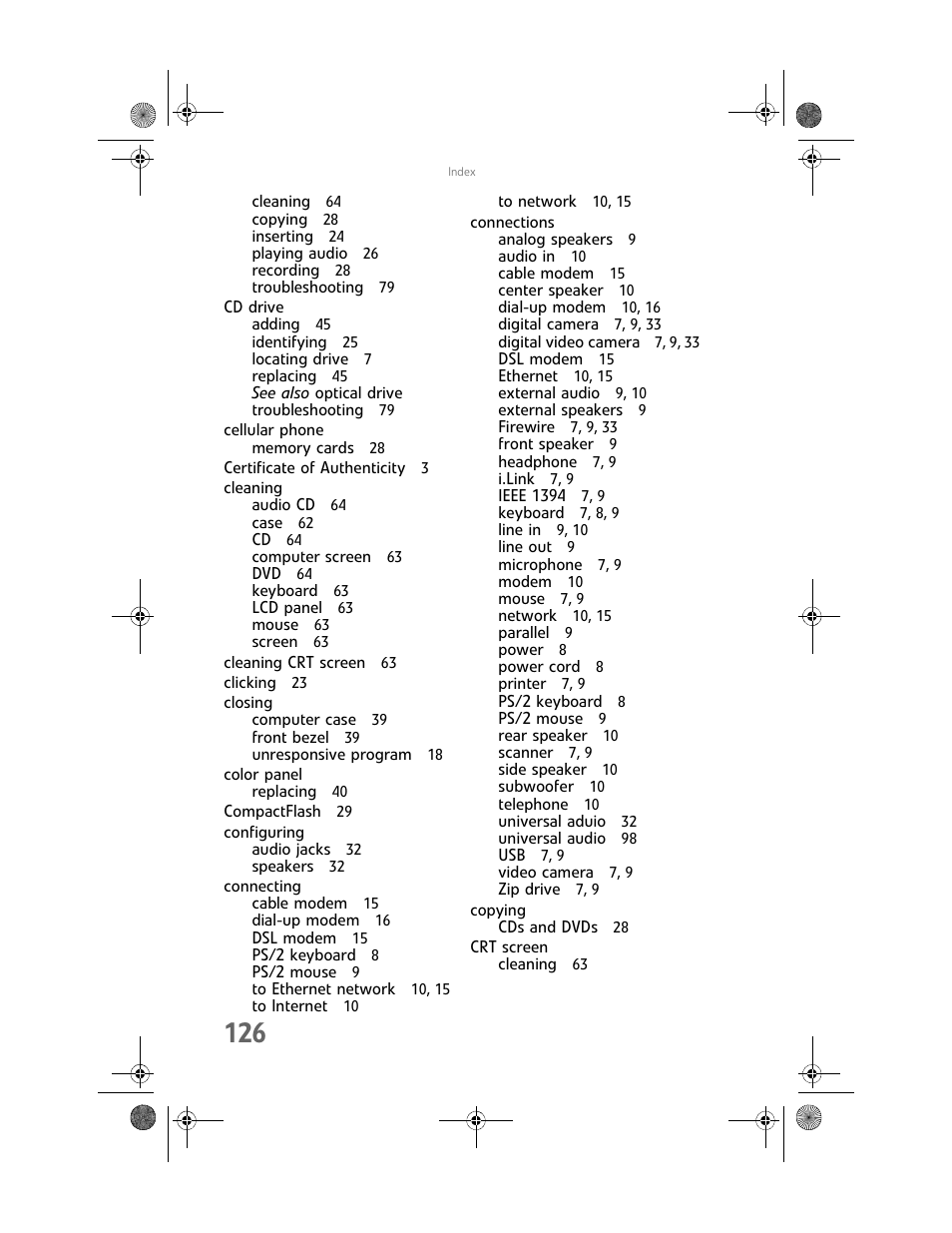 Gateway GT5062b User Manual | Page 132 / 142