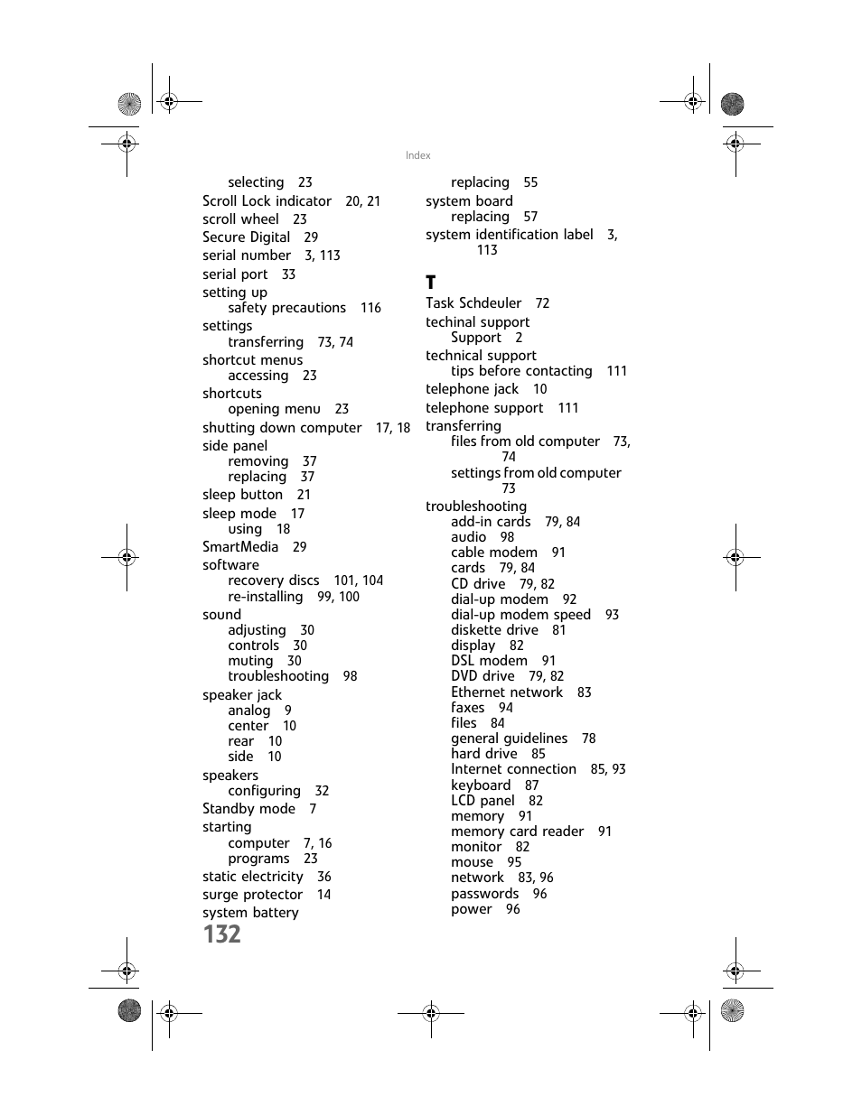 Gateway GT5062b User Manual | Page 138 / 142