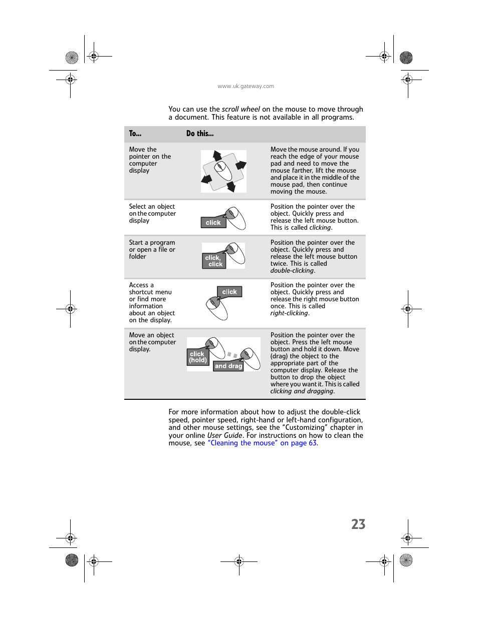 Gateway GT5062b User Manual | Page 29 / 142