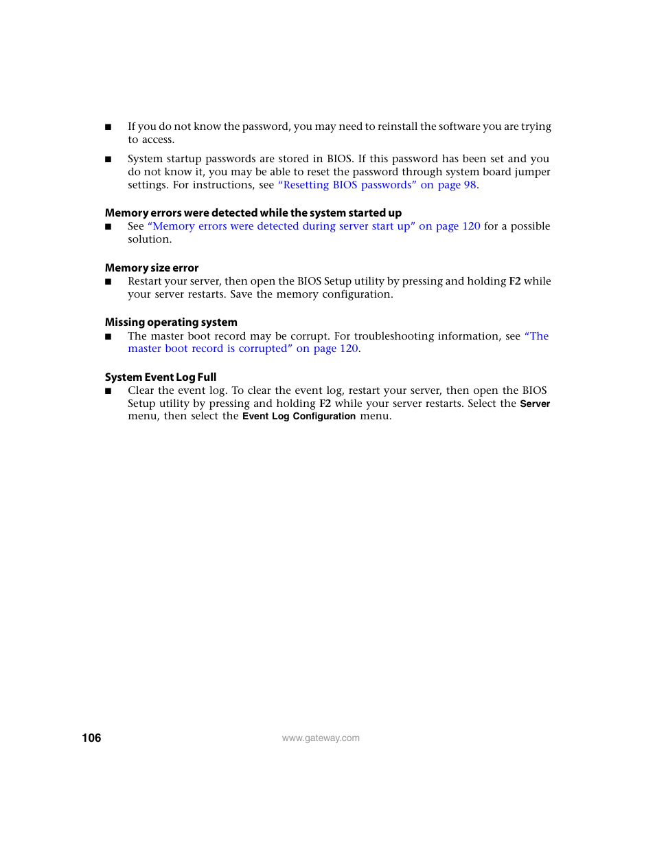 Gateway 9315 User Manual | Page 111 / 168