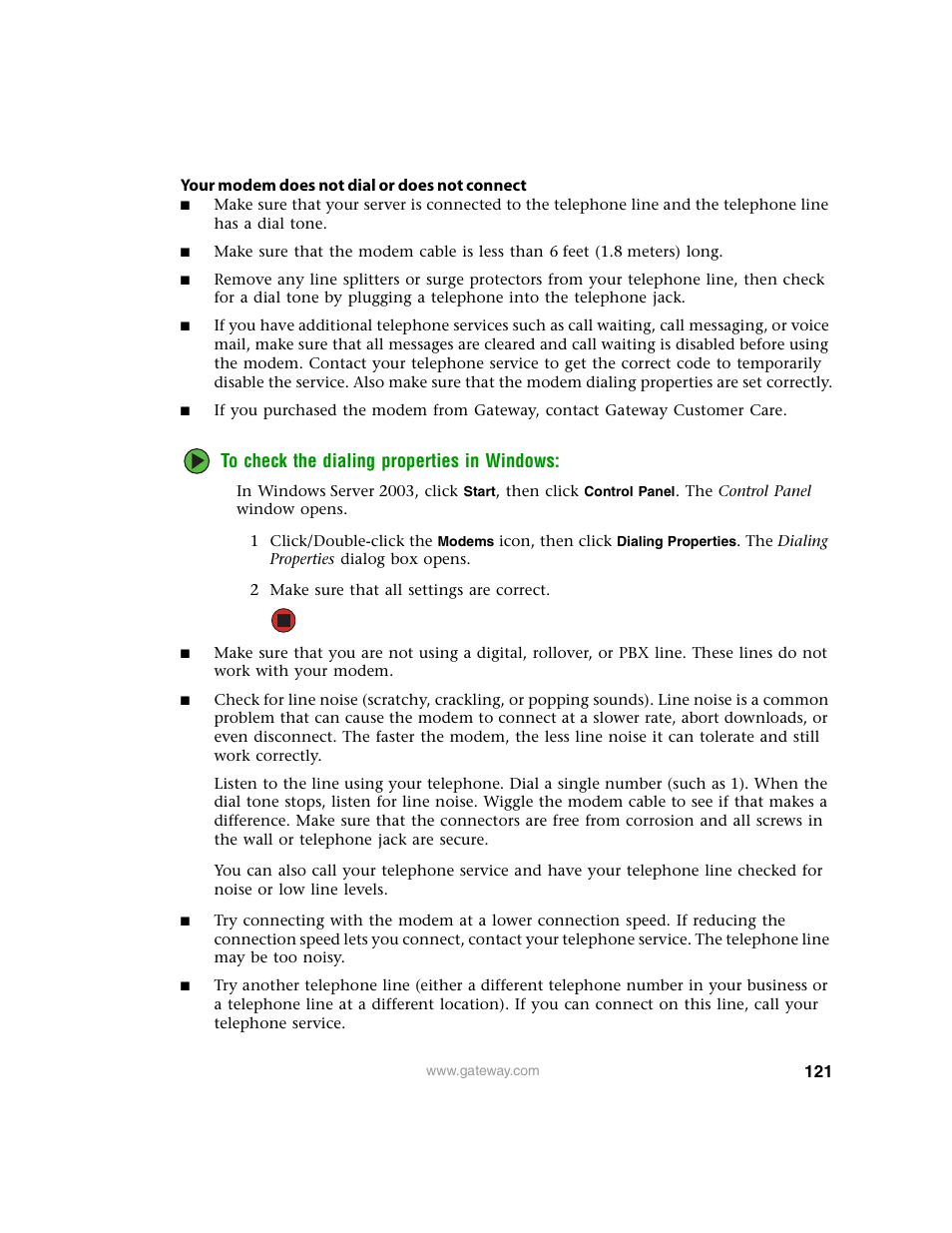Gateway 9315 User Manual | Page 126 / 168
