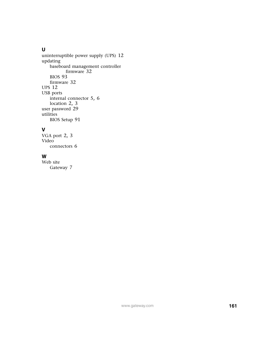 Gateway 9315 User Manual | Page 166 / 168