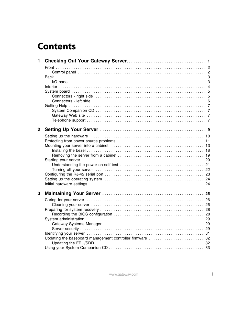 Gateway 9315 User Manual | Page 2 / 168