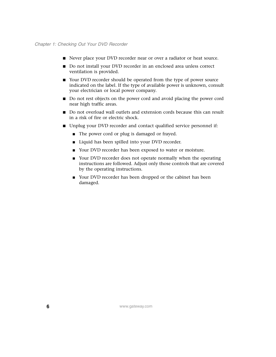 Gateway AR-230 User Manual | Page 10 / 68