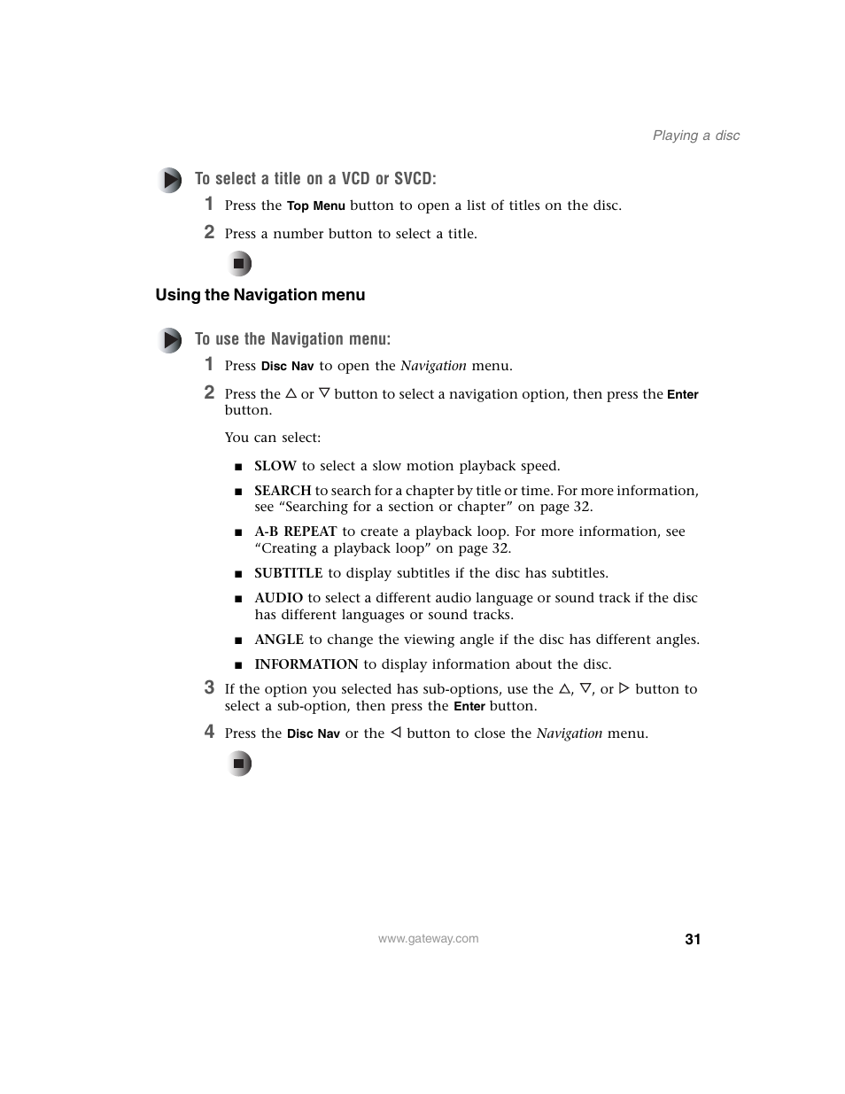 Gateway AR-230 User Manual | Page 35 / 68