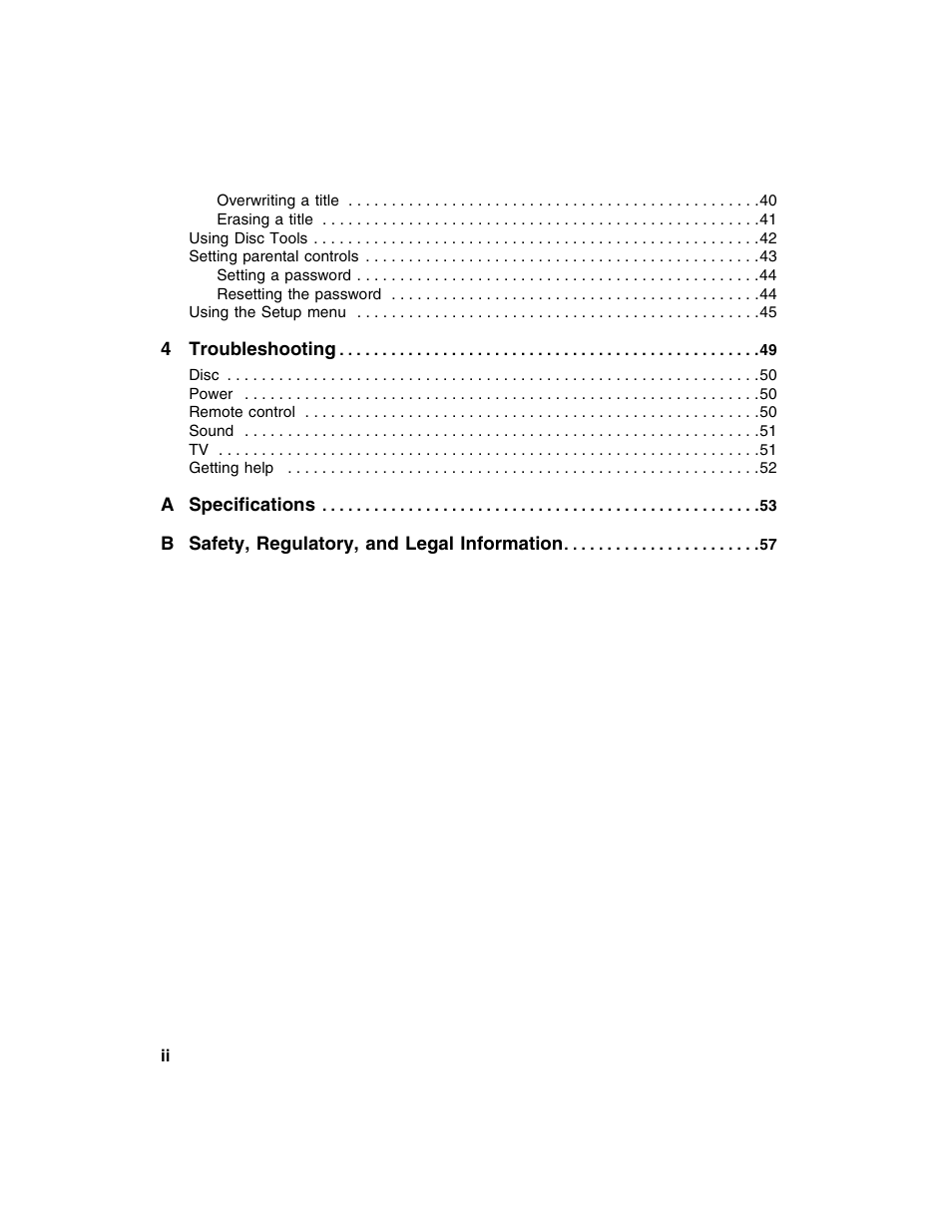 Gateway AR-230 User Manual | Page 4 / 68
